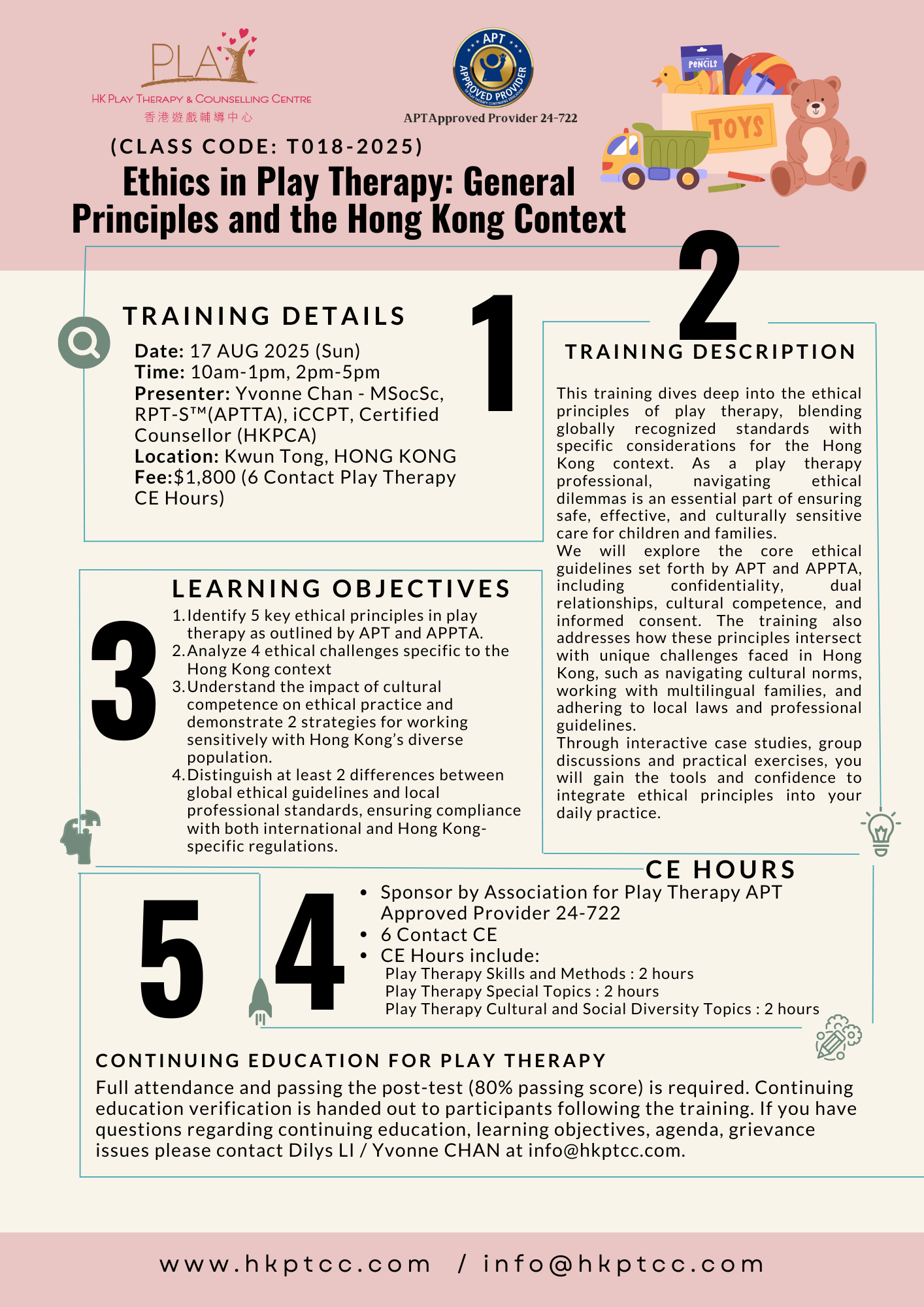Ethics in Play Therapy: General Principles and the Hong Kong Context